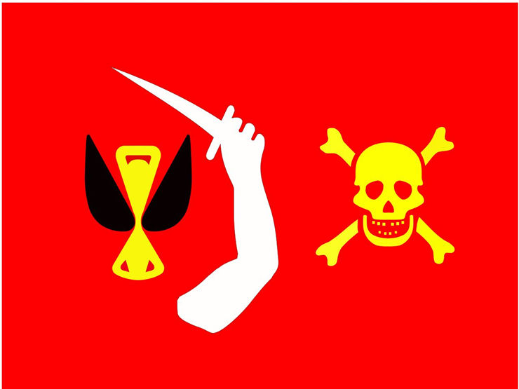 Picture Of Flag Of Pirate Christopher Moody