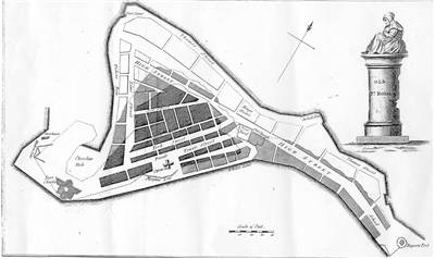 Picture Of Old Map Of Port Royal
